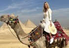 Ivanka Trump surprise egyptians with her pictures in the pyramids