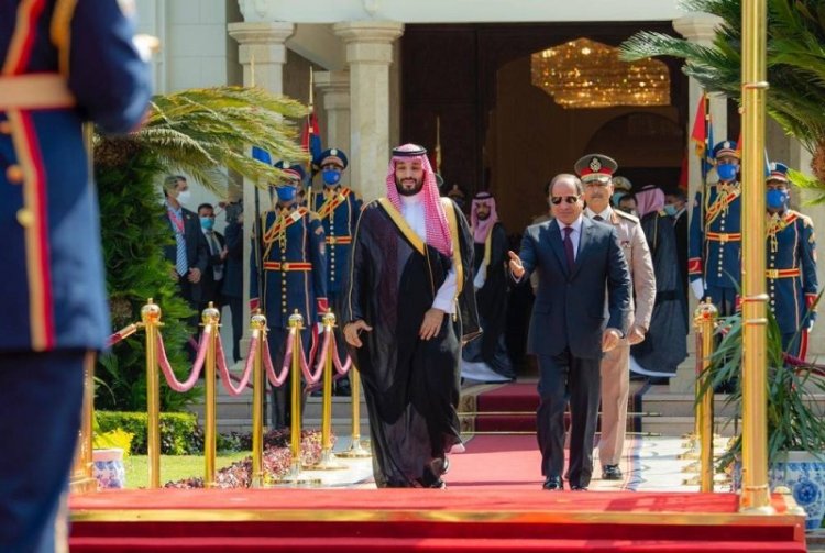 At a value of $7.7 billion.. 14 memorandums of understanding between Egypt and Saudi Arabia