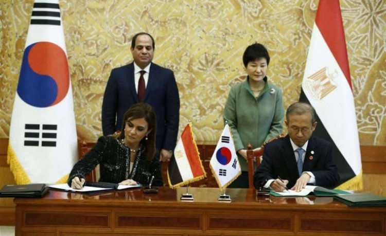 «For Building and Development» .. Signing a memorandum of understanding between Egypt and South Korea