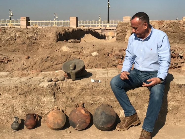 A complete ancient city below the "Yassi Andrews" palace in Luxor