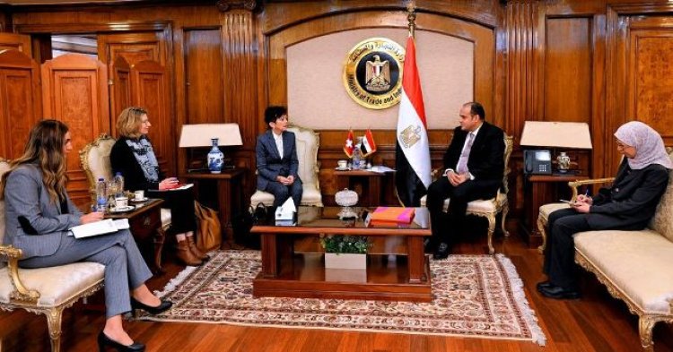 $994 million.. volume Trade exchange between Egypt and Switzerland in 2022