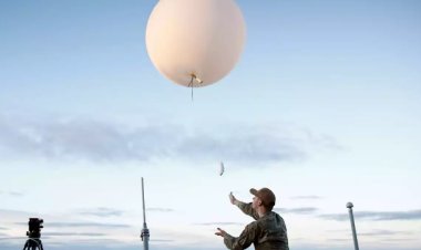 A new shock.. The US Army is tracking another mysterious balloon