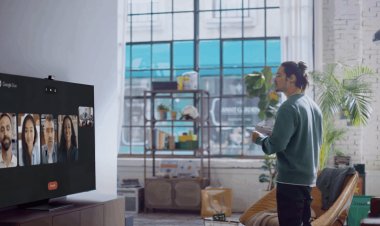 With Android TV 14.. Google allows video calls on TV