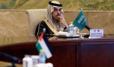 The Saudi Foreign Minister calls on the international community to pressure Israel to cease fire in Gaza